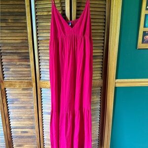 Old Navy Women's Red Maxi Dress